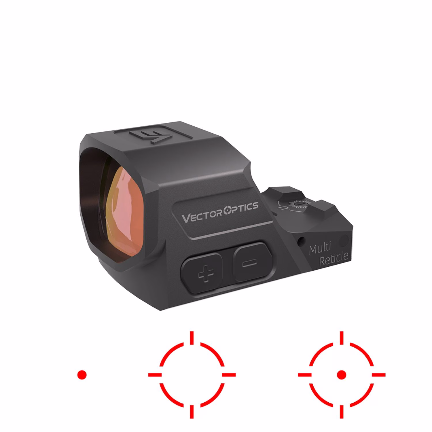 Vector Optics Frenzy-X 1x19x28 GenII Hafif Titanium Auto ON/OFF Çoklu Nişangah, RMR Ayak RedDot