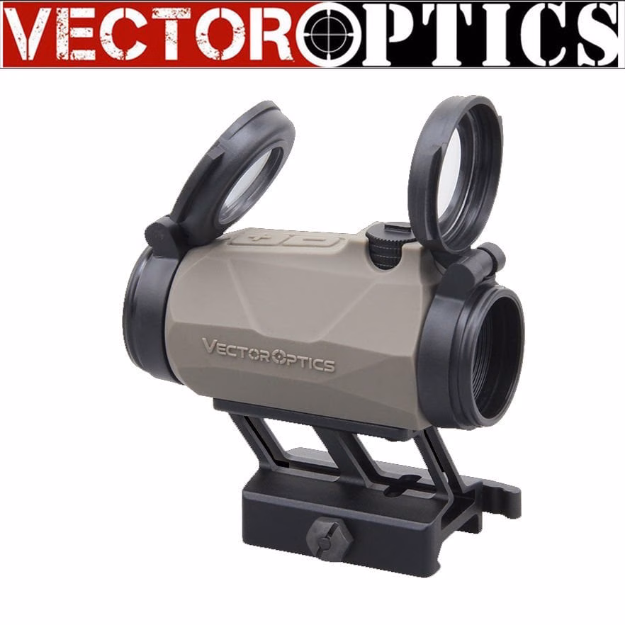 Maverick-IV 1x20 Mini Reflex Sight SOP RUBBER TAN | VECTOR OPTICS | Red Dot - Görünüm 4