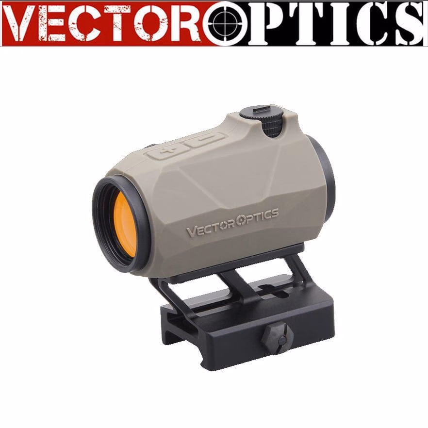 Maverick-IV 1x20 Mini Reflex Sight SOP RUBBER TAN | VECTOR OPTICS | Red Dot - Görünüm 5