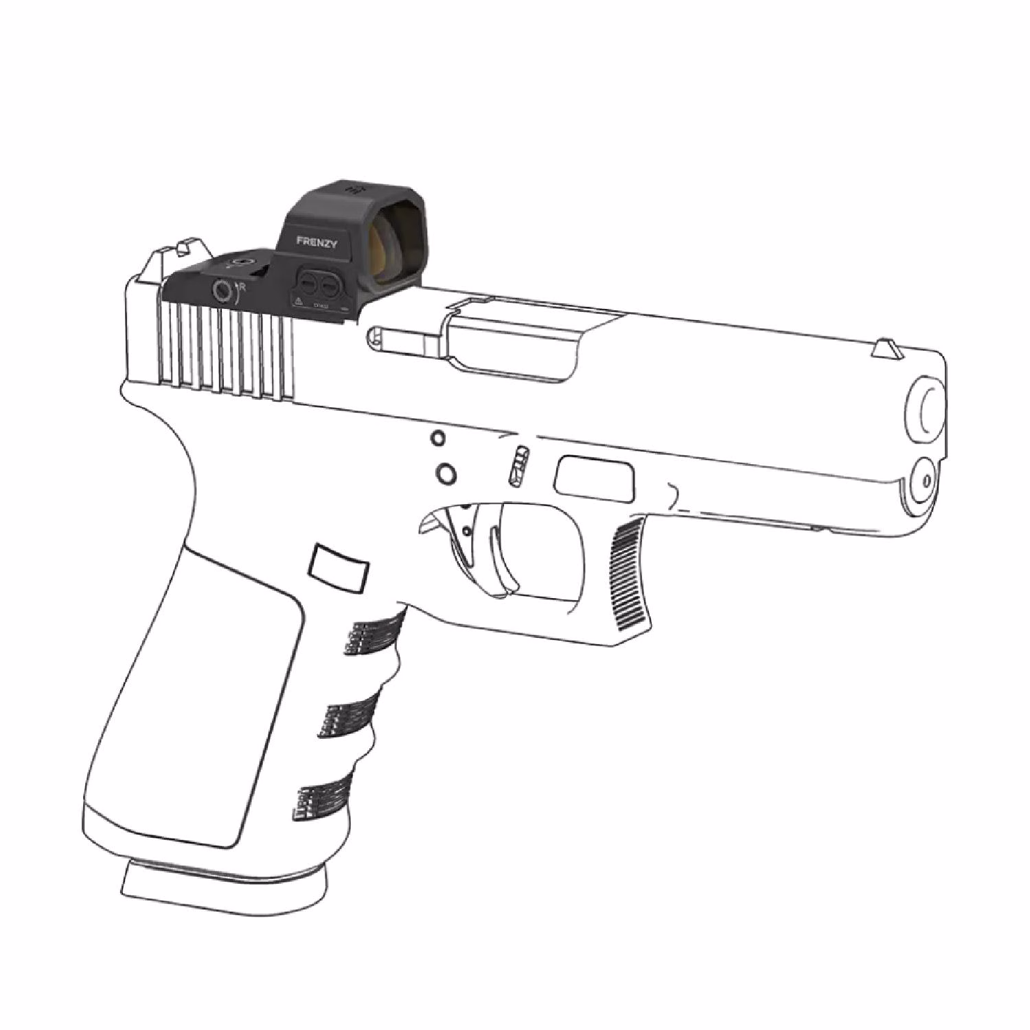 Vector Optics GLOCK MOS 6MOA HAREKET SENSÖRLÜ REDDOT NİŞANGAH - Görünüm 8