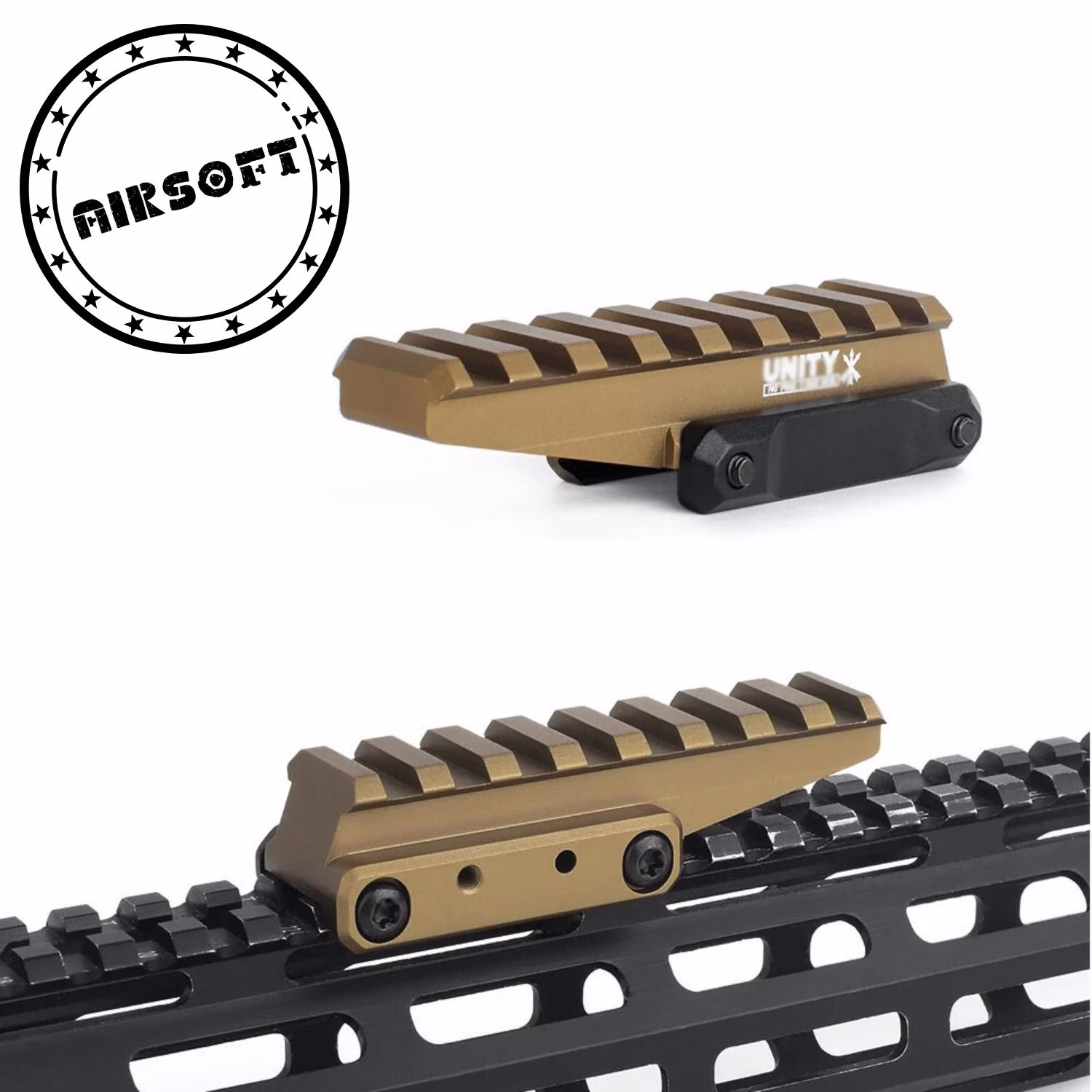 SOTAC UNITY FAST Micro Red Dot Mount Tan