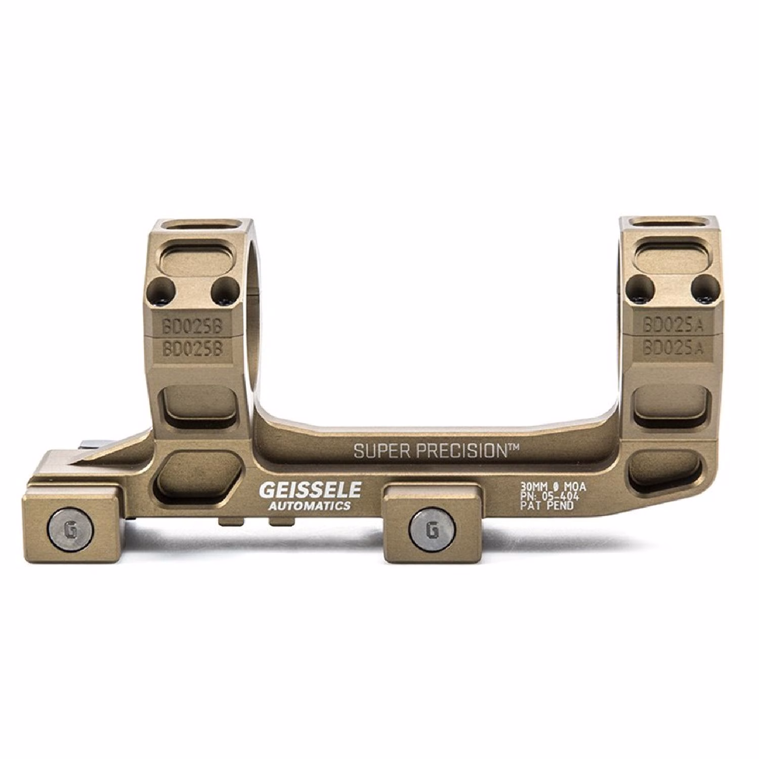 SOTAC Geissele Super Precision Airsoft 30MM Optik Montajı Düşük Profil Tan - Görünüm 8