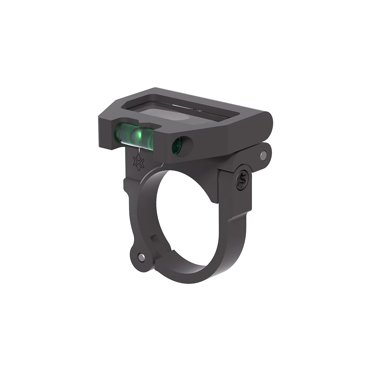 X-ACCU 30mm Dürbün için KULE OKUYUCULU TERAZI Quick-flip Turret Mark Magnifier Mount Ring with Level Bubble SCTR-01 - Görünüm 7