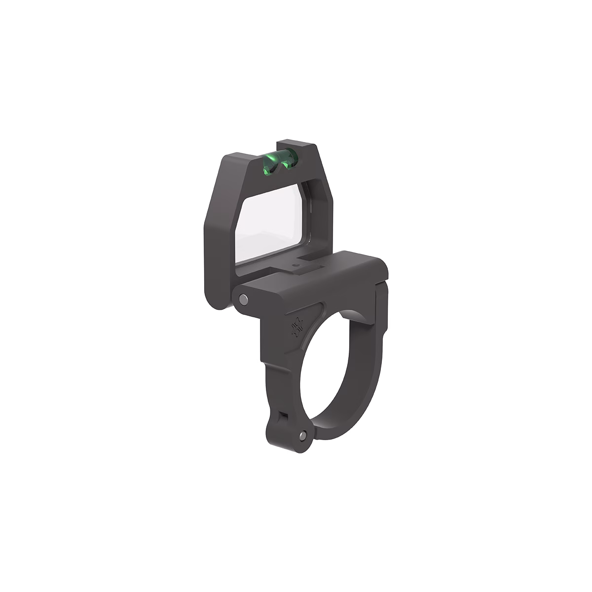 X-ACCU 30mm Dürbün için KULE OKUYUCULU TERAZI Quick-flip Turret Mark Magnifier Mount Ring with Level Bubble SCTR-01 - Görünüm 8