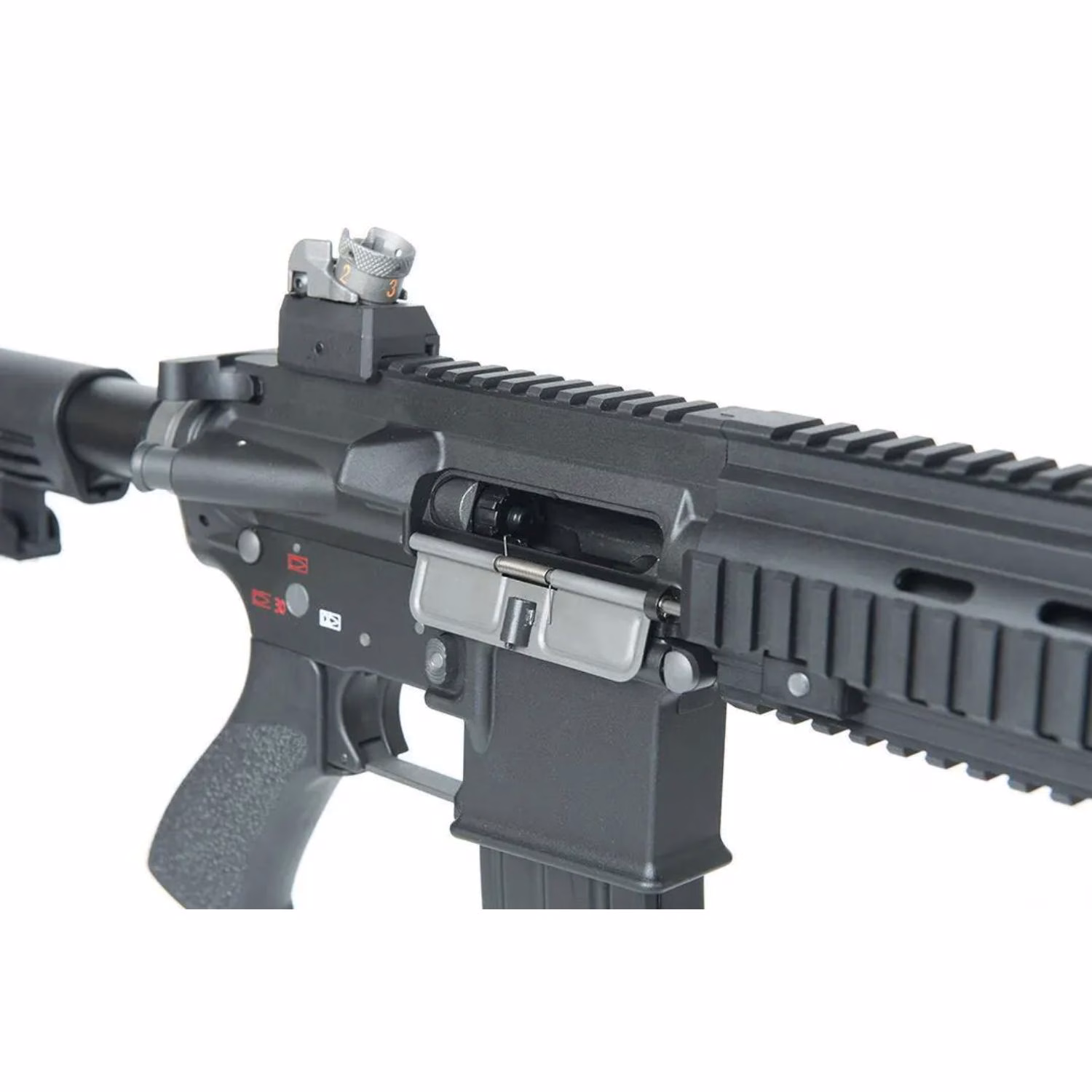 WE Airsoft HK416 Black Open Bolt (Gas Blowback) 4168 Airsoft GBB Tüfek - Görünüm 2