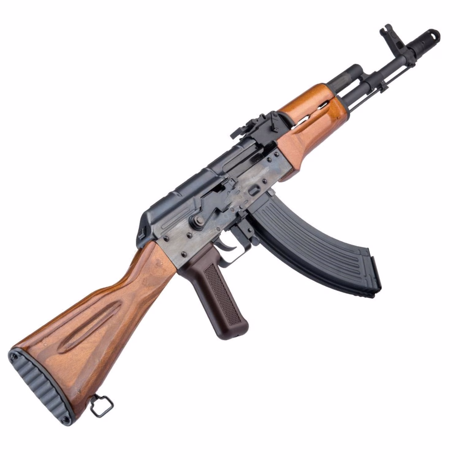 WE-Tech AK-47 GBB Gerçek Ağaç Airsoft Gas Blowback Tüfek - Görünüm 2