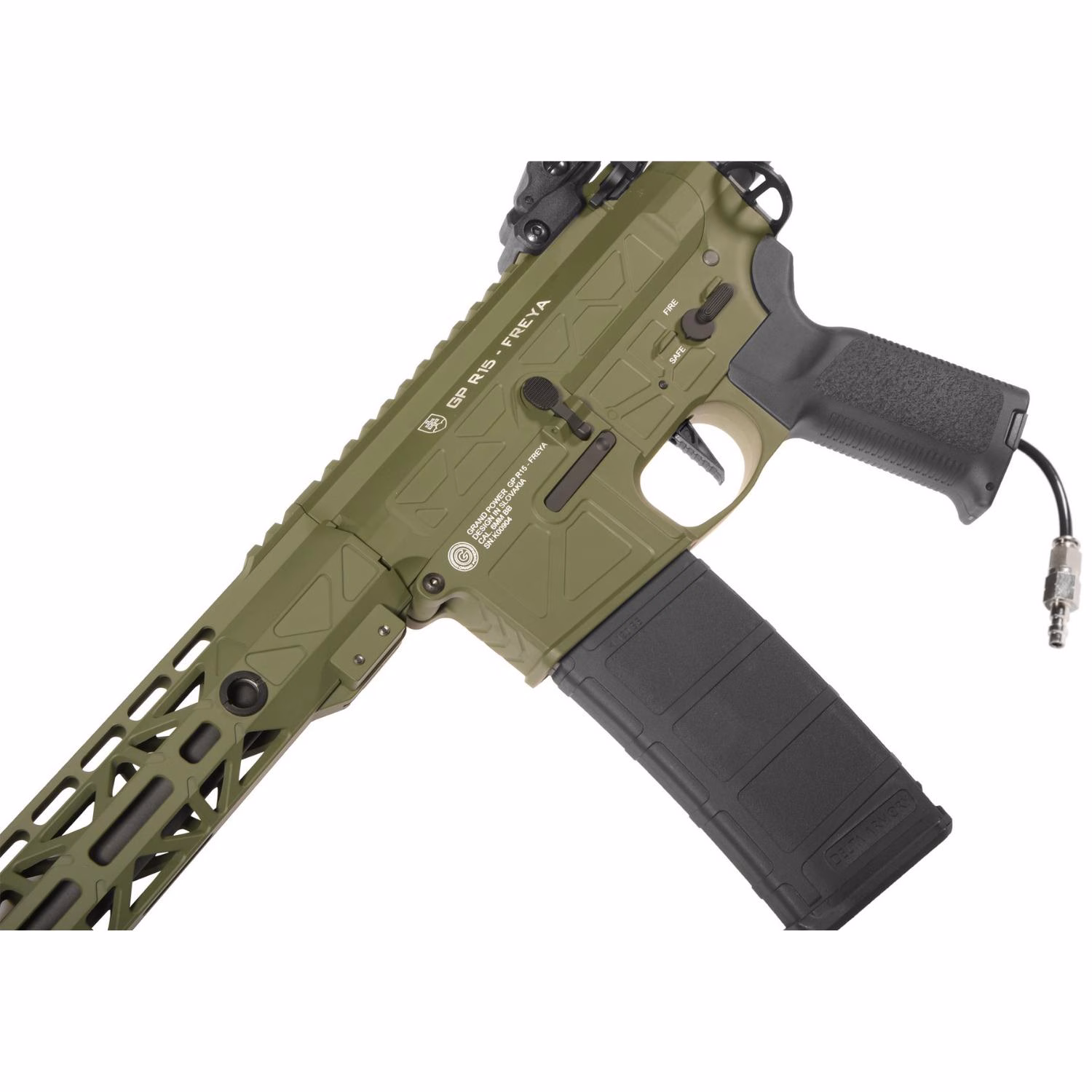Delta Armory HPA PULSAR +GATE TITAN D2 Freya M-LOK 14'' OLIVE Double solenoid - Görünüm 3