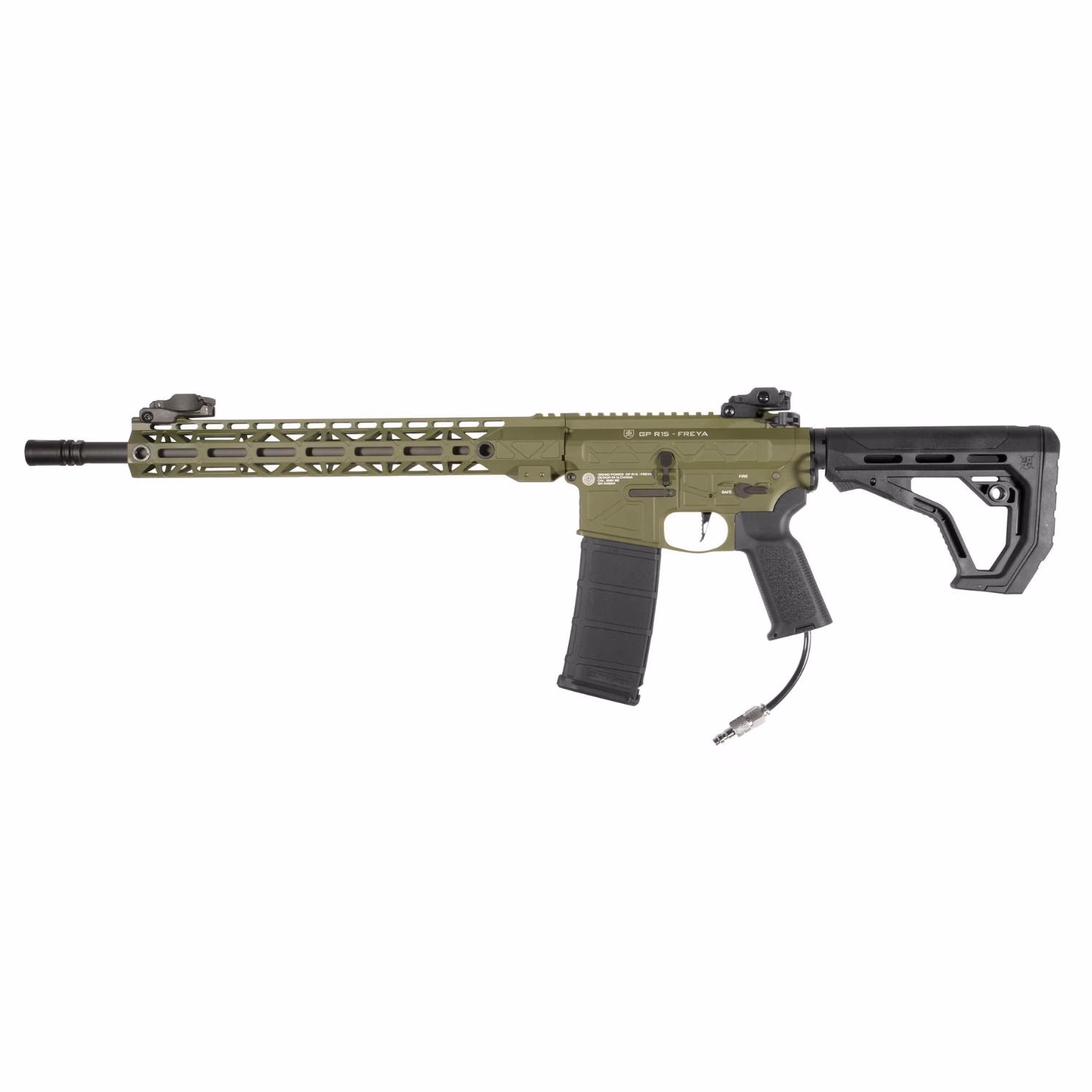 Delta Armory HPA PULSAR +GATE TITAN D2 Freya M-LOK 14'' OLIVE Double solenoid - Görünüm 5