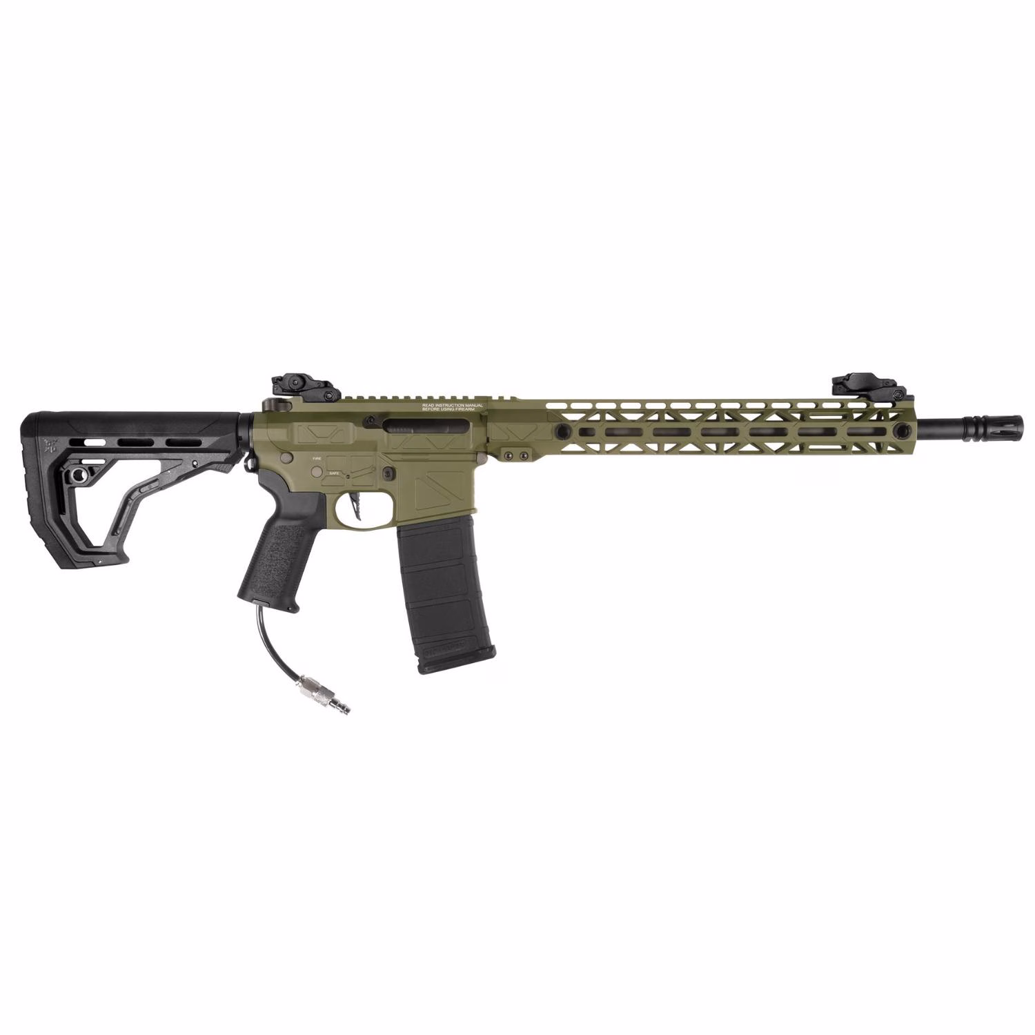 Delta Armory HPA PULSAR +GATE TITAN D2 Freya M-LOK 14'' OLIVE Double solenoid - Görünüm 6