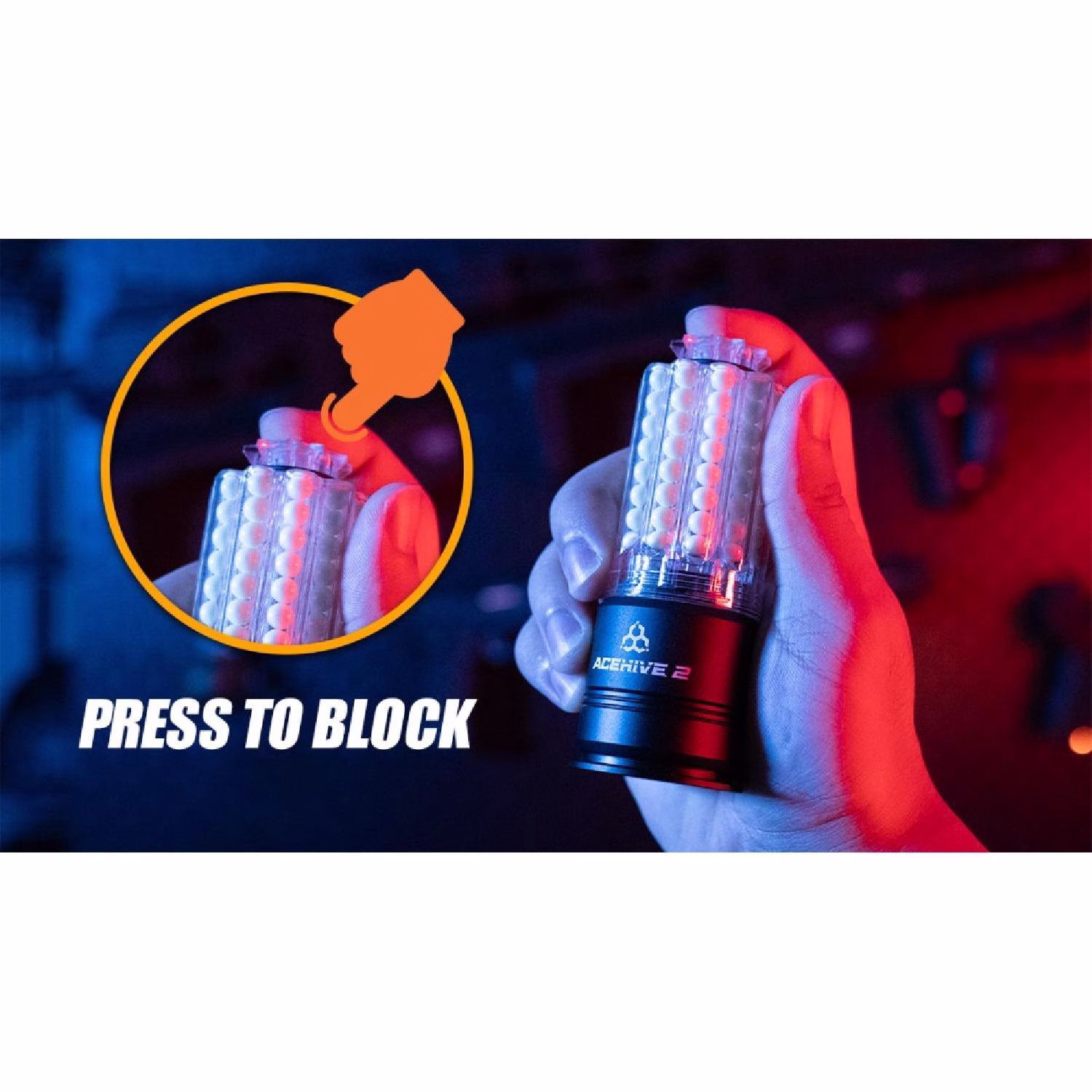 Acetech AceHive 2 x Spawner ikili Bomba ve Hızlı Loader 40mm Launcher için Set - Görünüm 5