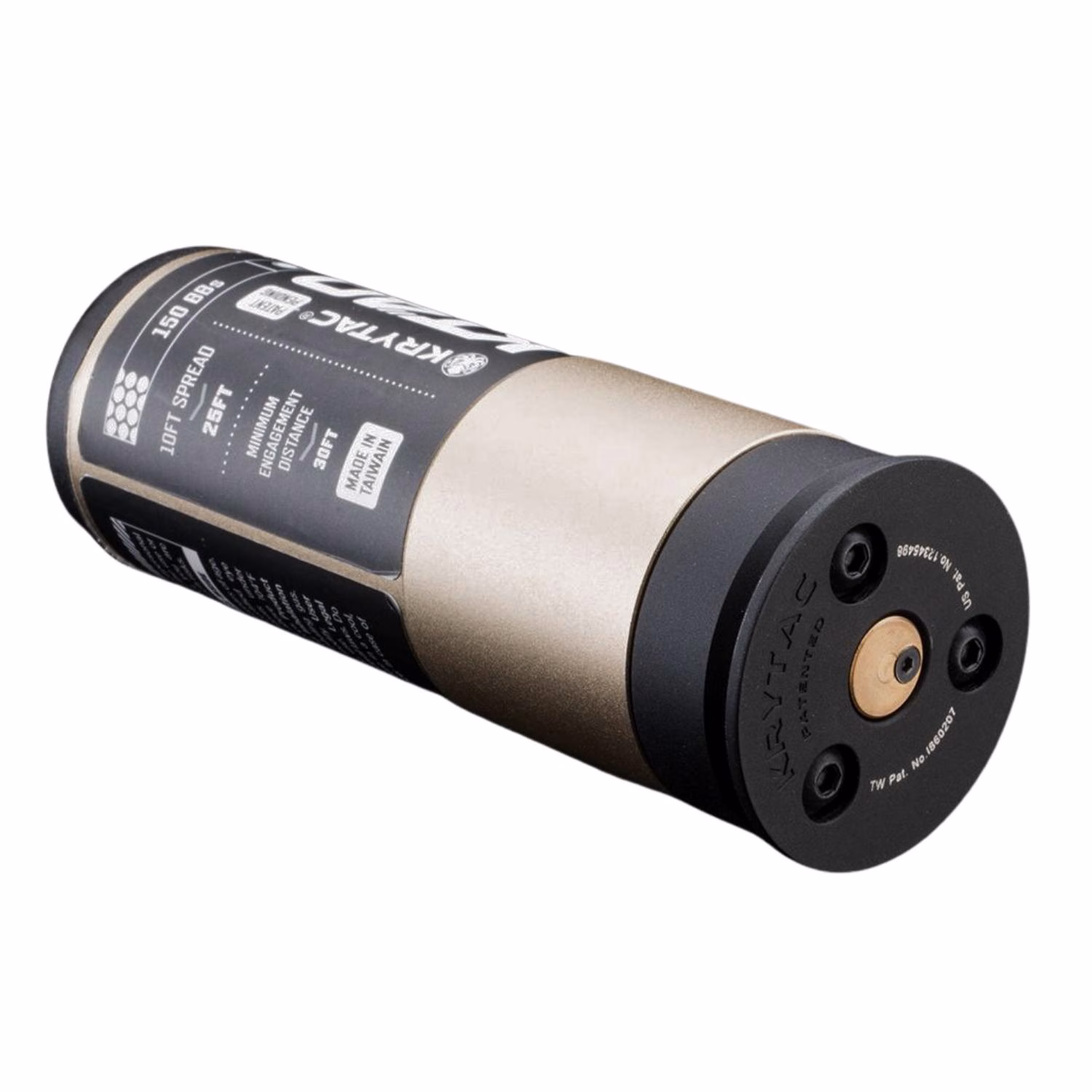 KRYTAC KT40 40mm 150BB Gas Airsoft Grenade Shell - Bombaatar Kartuşu - Görünüm 5