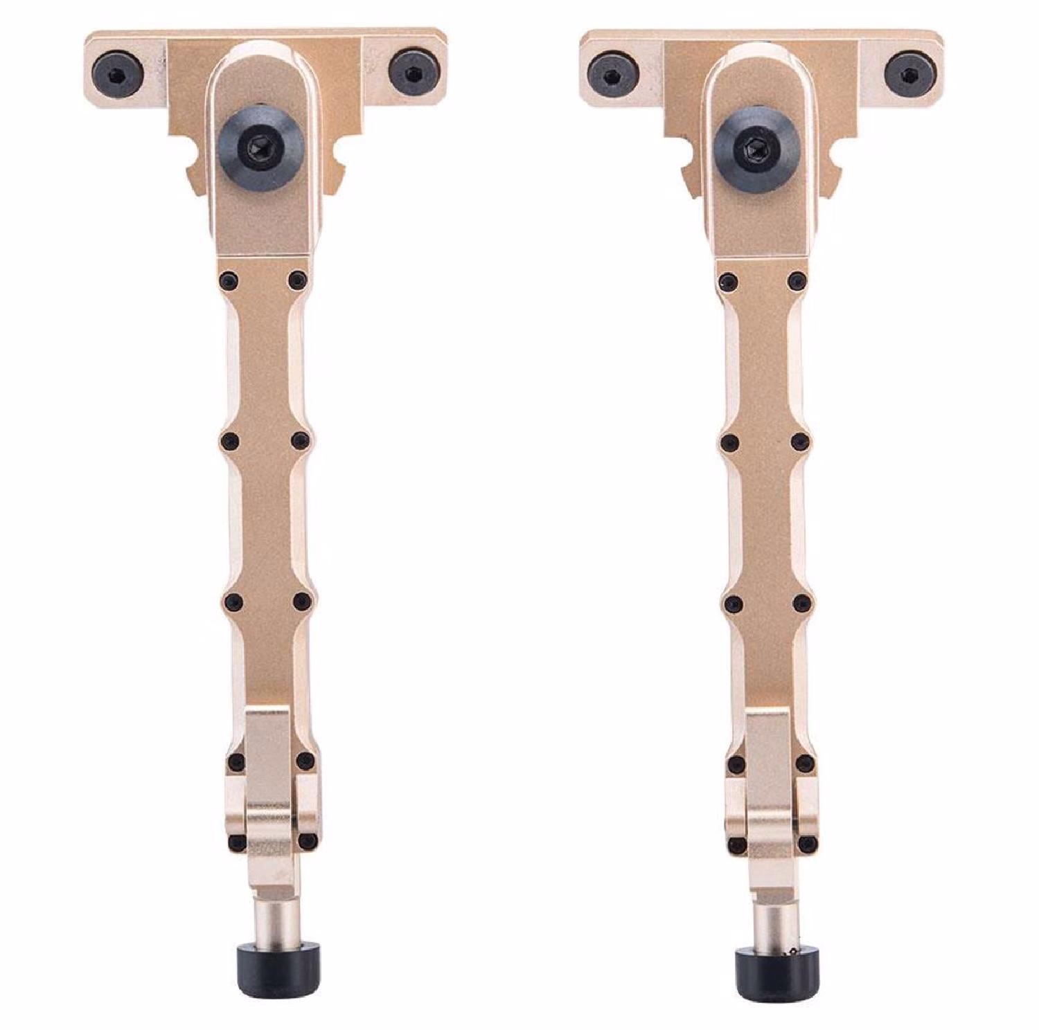Novritsch MLOK raylı tüfekler için YAN BIPOD FDE ÇÖL RENGI E223FD - Görünüm 4