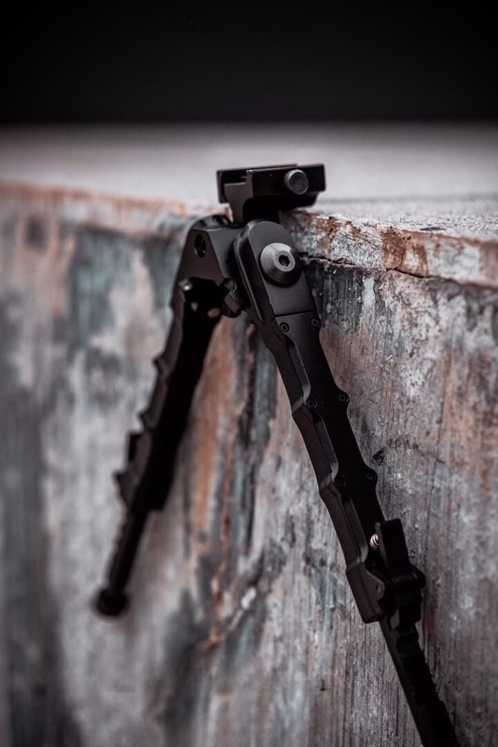 SOTAC 7.25-9 Inch SR-5 Style Quick Detach V9 Rifle Airsoft Tüfek Bipod - Görünüm 5
