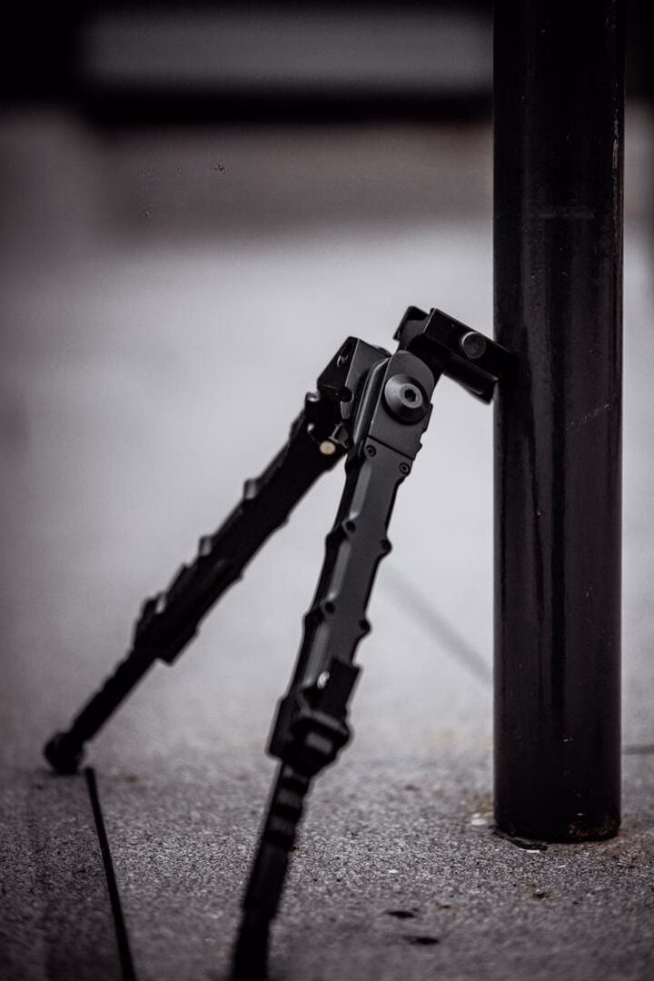 SOTAC 7.25-9 Inch SR-5 Style Quick Detach V9 Rifle Airsoft Tüfek Bipod - Görünüm 6