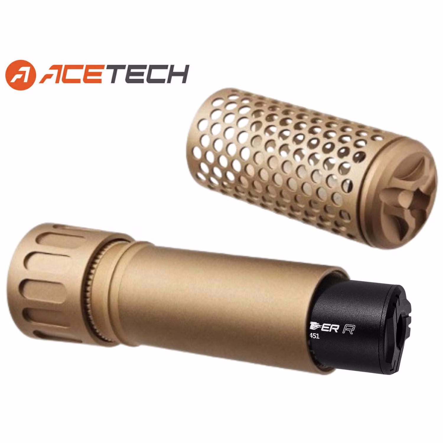 ACETECH PREDATOR MKII TAN QD + BRIGHTER R Tabanca ve Tufek Adaptor SET ÇÖL RENGİ - Görünüm 4