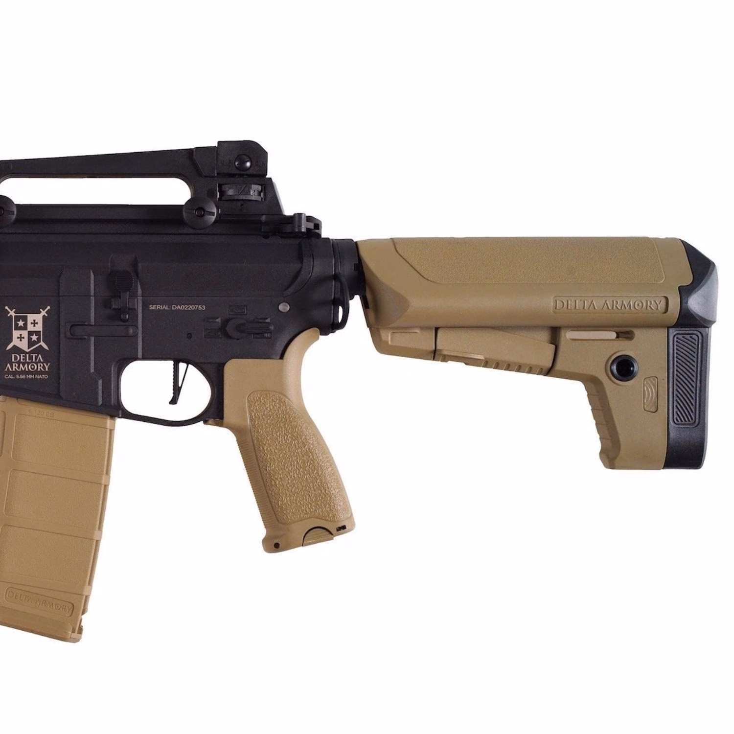 Delta Armory AR15 Classic Charlie PIL ŞARJ SET Airsoft Tüfek / Half Tan DA-C01-HT - Görünüm 2