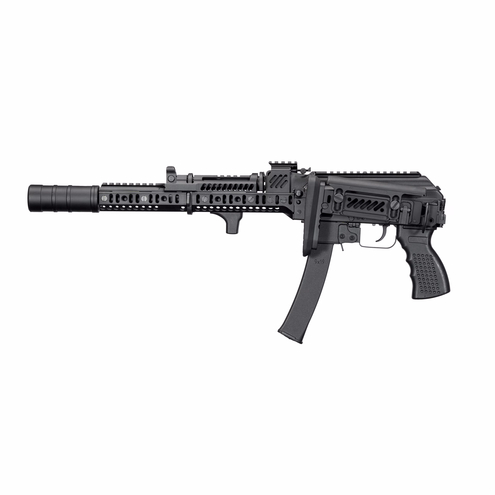 Arcturus PP19-01 Vityaz Ztac SP1 Carbine Standart AEG Airsoft Tüfek - Görünüm 6
