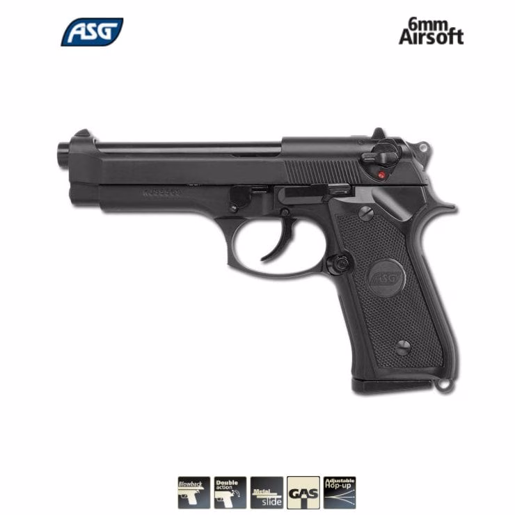 ASG M9 BERETTA ''Heavy Weight'' GBB AIRSOFT TABANCA