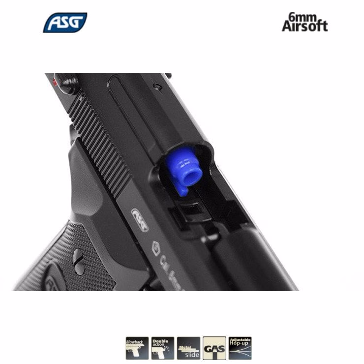 ASG M9 BERETTA ''Heavy Weight'' GBB AIRSOFT TABANCA - Görünüm 5