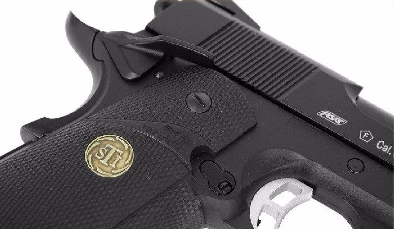 ASG STI Tac Master 1911 Siyah GBB Airsoft Tabanca - Görünüm 2