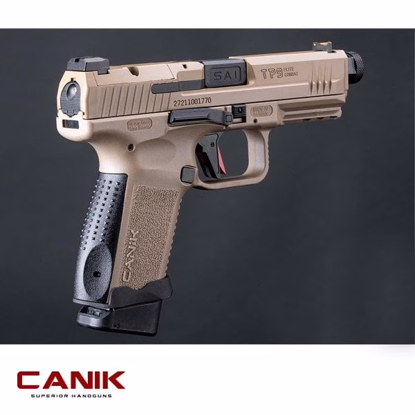 Canik TP9 Elite Combat Airsoft Replika - Tan - Görünüm 3