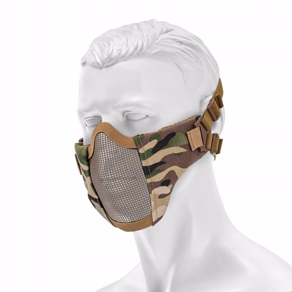 ASG Metal Mesh Mask w/ Cheek Pads Comfort & Protection Koruma Maskesi - Multicam 19080 - Görünüm 3