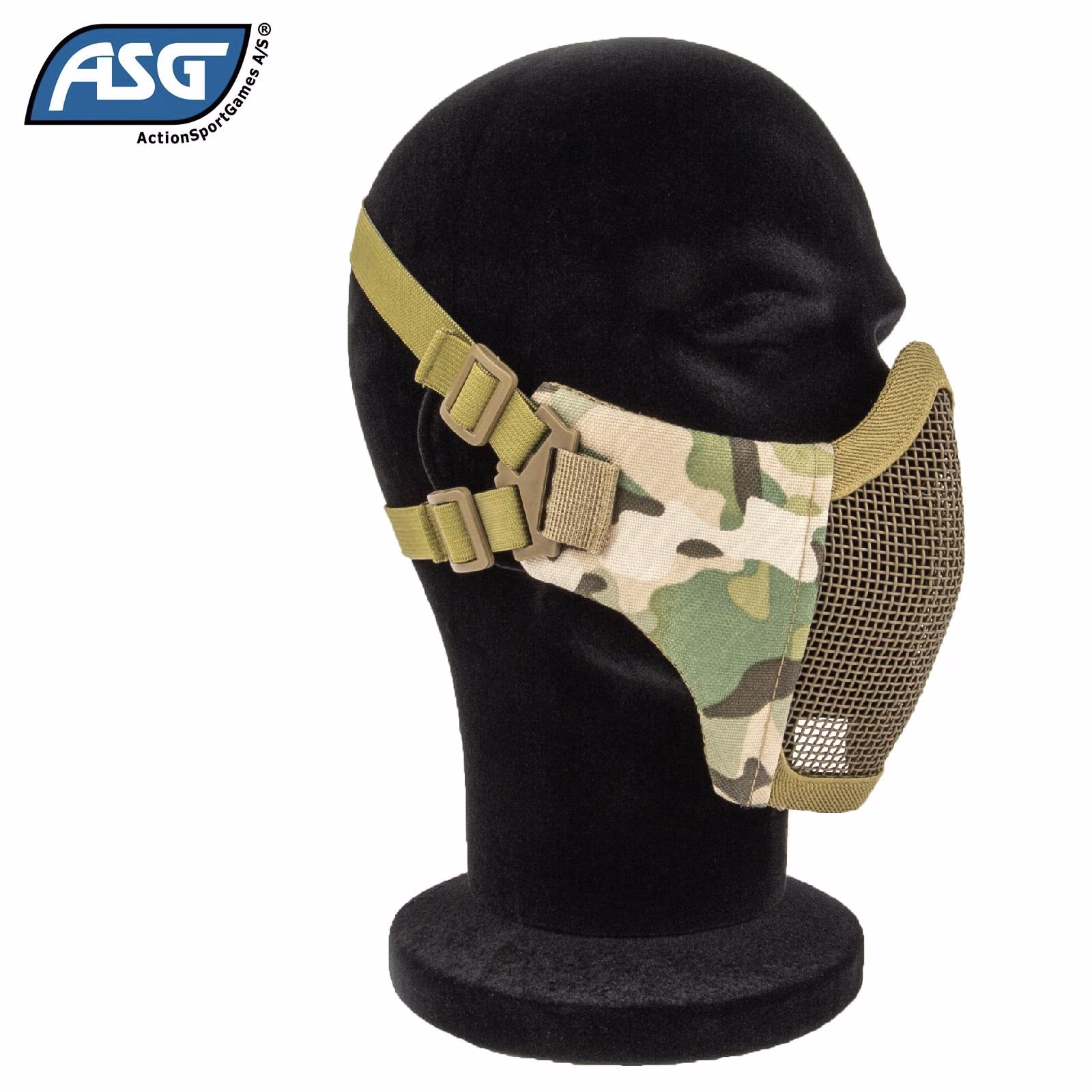 ASG Metal Mesh Mask w/ Cheek Pads Comfort & Protection Koruma Maskesi - Multicam 19080 - Görünüm 6