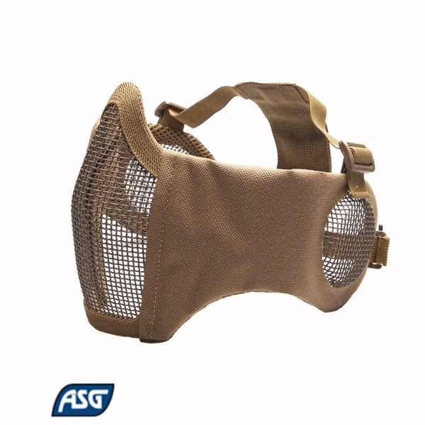 ASG Kulak Ağız Korumalı Airsoft Maske TAN Çöl rengi - Görünüm 4