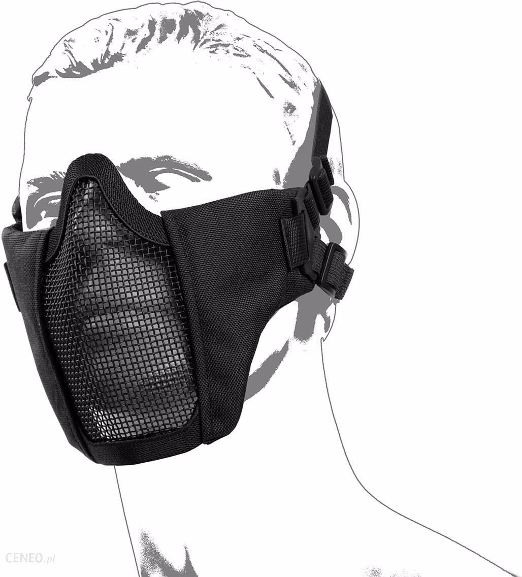 ASG Metal Mesh Mask Koruma Maskesi - Siyah 19079 - Görünüm 2