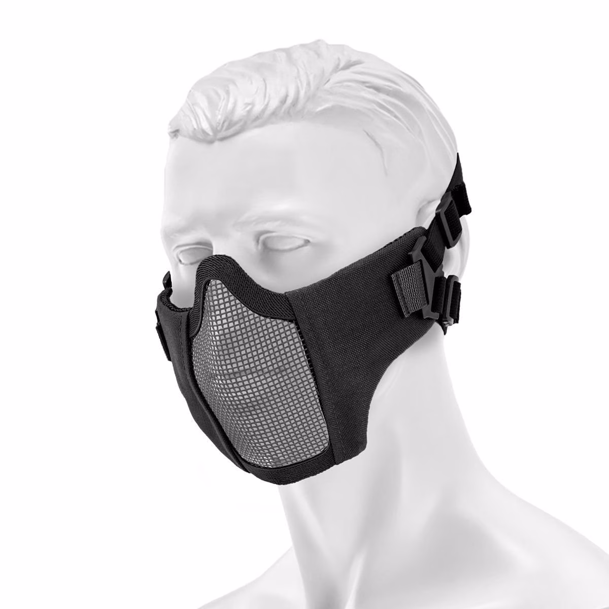 ASG Metal Mesh Mask Koruma Maskesi - Siyah 19079 - Görünüm 4