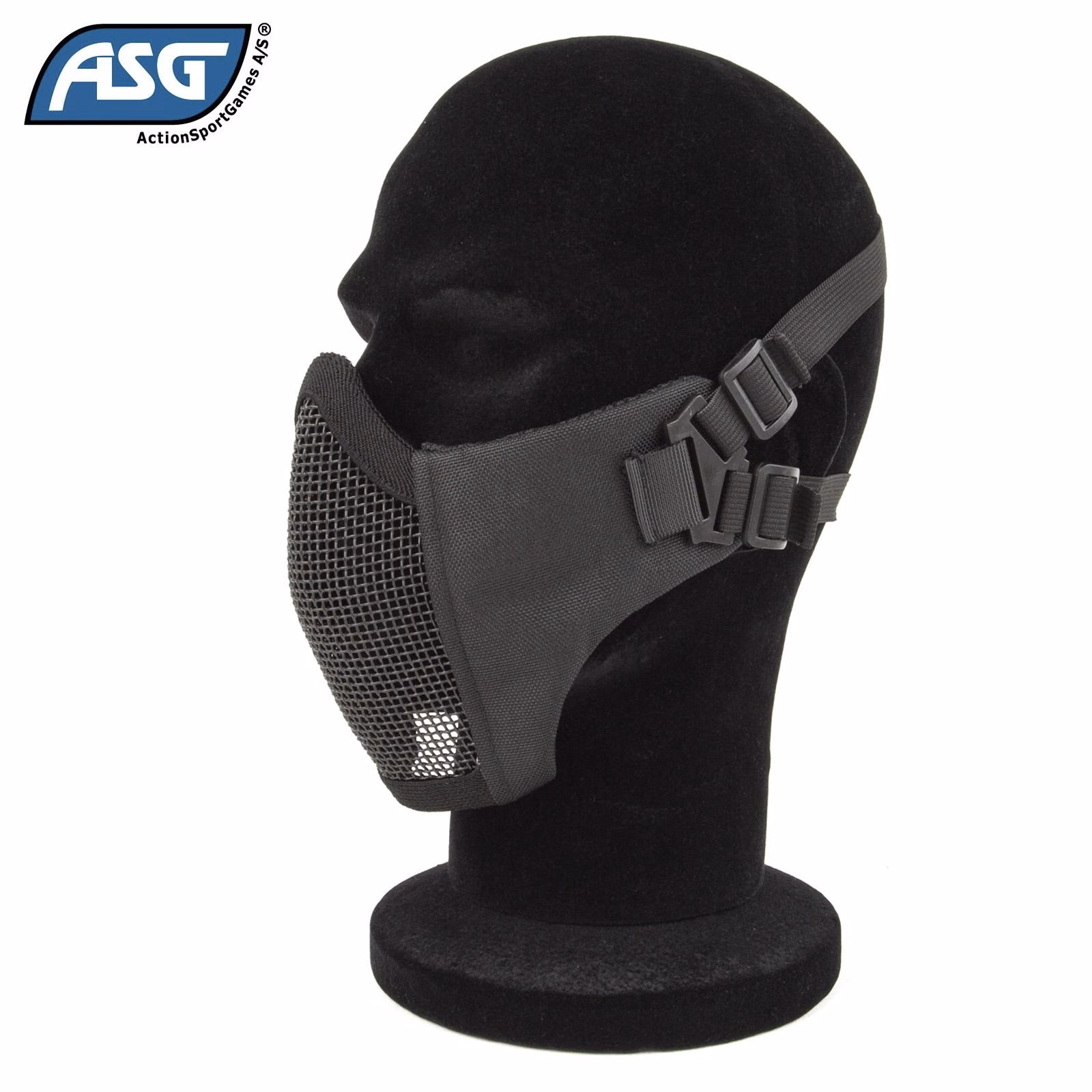 ASG Metal Mesh Mask Koruma Maskesi - Siyah 19079 - Görünüm 6