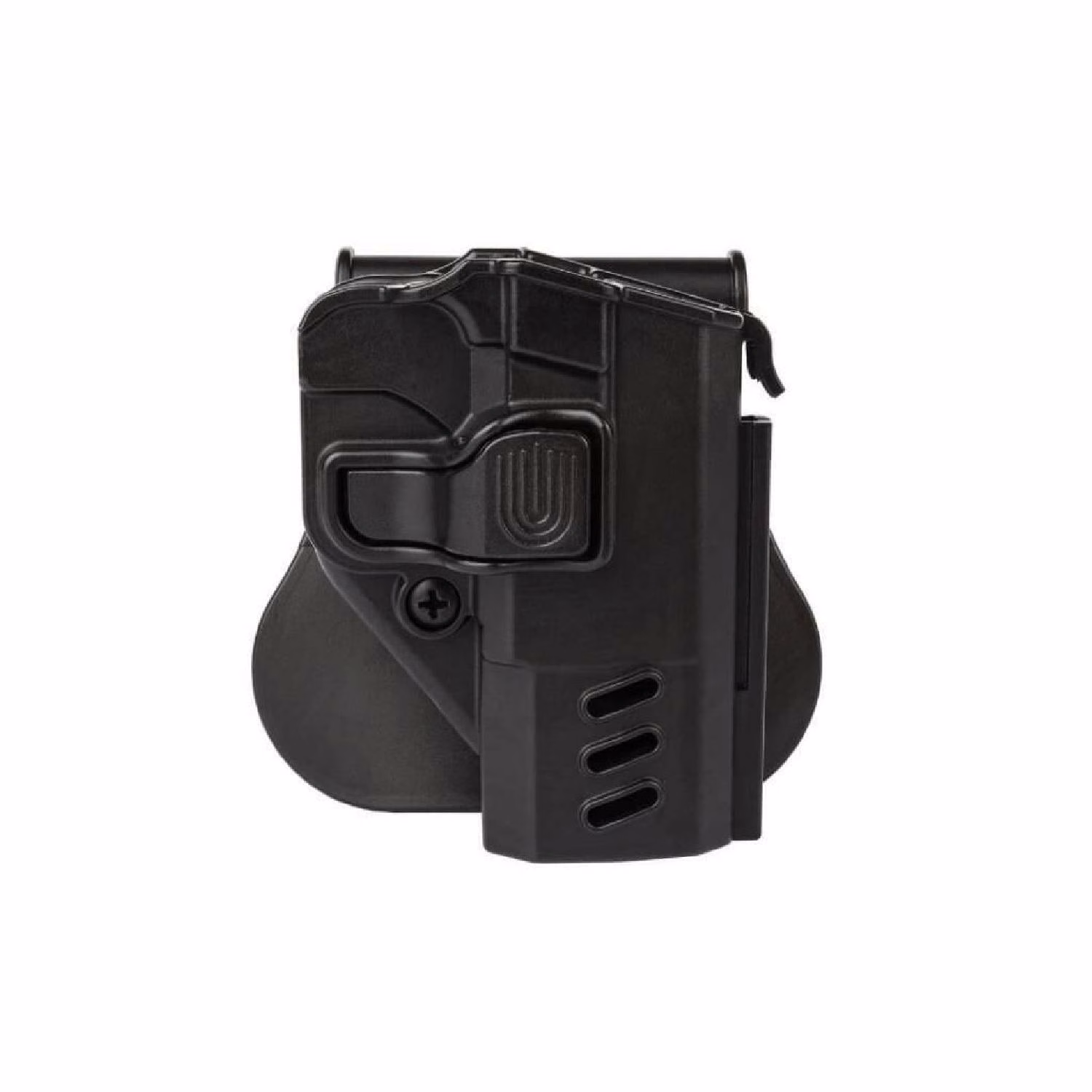 SS BG Plastik Tetik Kitlemeli Hızlı Çekim Silah Kılıfı SİYAH GLOCK SAĞ - Görünüm 4