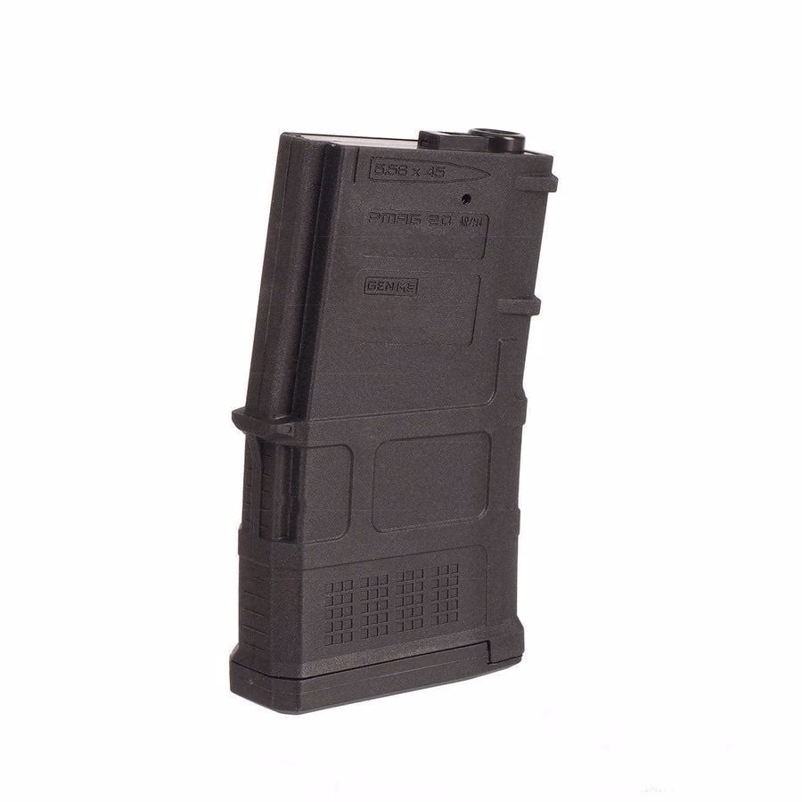 DMAG 20/70BB Kapasite AYARLI EMM KISA AIRSOFT ŞARJÖR Şarjör SIYAH - Airsoft Short Magazine - Görünüm 2