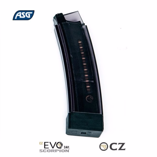 ASG EVO 3-A1 75BB SMOKY TRANSPARAN YEDEK ŞARJÖR 18399 - Görünüm 2