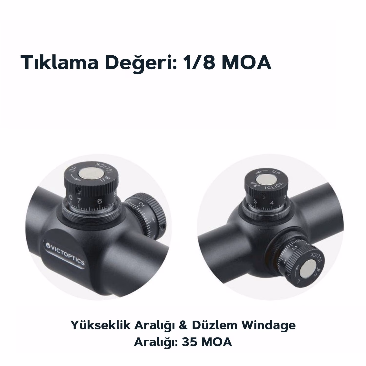 Victoptics C4 10-40x50 SFP Tüfek Dürbünü - Görünüm 2