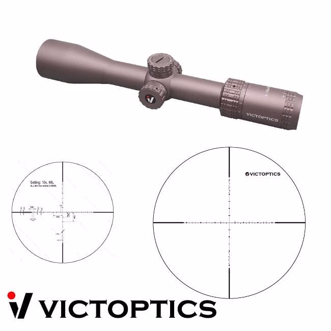 Victoptics S4 4-16X44 COYOTE SFP PARALAKS TEKERLI Tüfek Dürbünü OPSL-26 - Görünüm 3