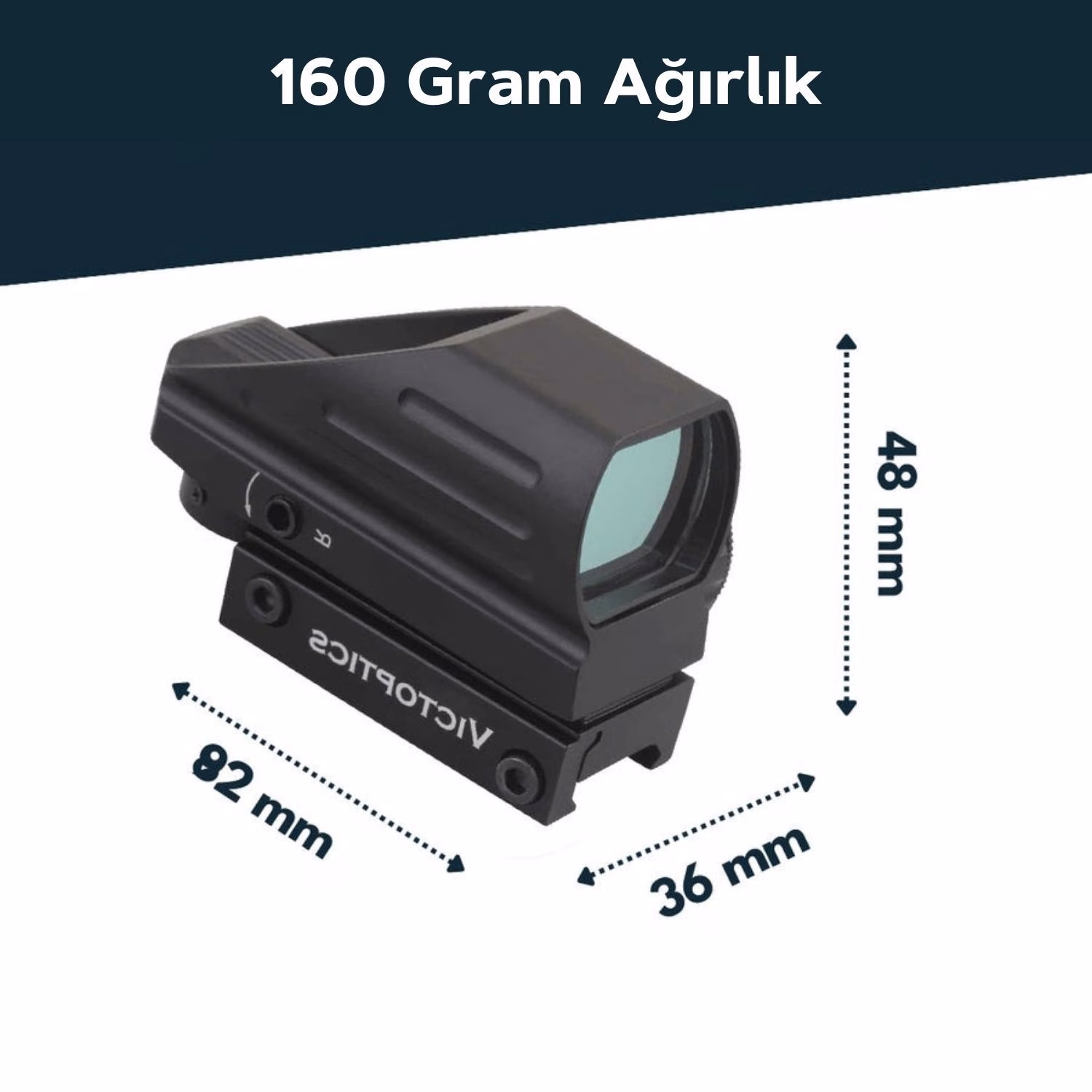 Victoptics TMC 1X22X33 REDDOT/ GREEN DOT NİŞANGAH - Görünüm 3