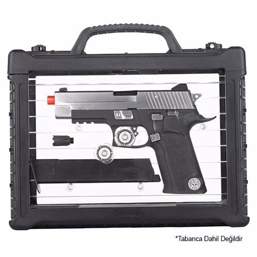 LED BOX Pistol Display Tabanca Çantası - Görünüm 2