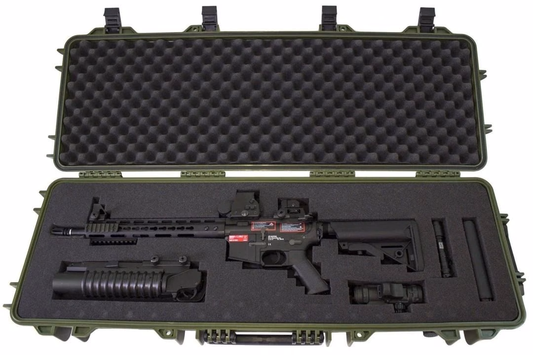 Nuprol X-LARGE 137CM Premium Hardcase Tüfek Çantası Değiştirilebilir Küp Sünger - Görünüm 3