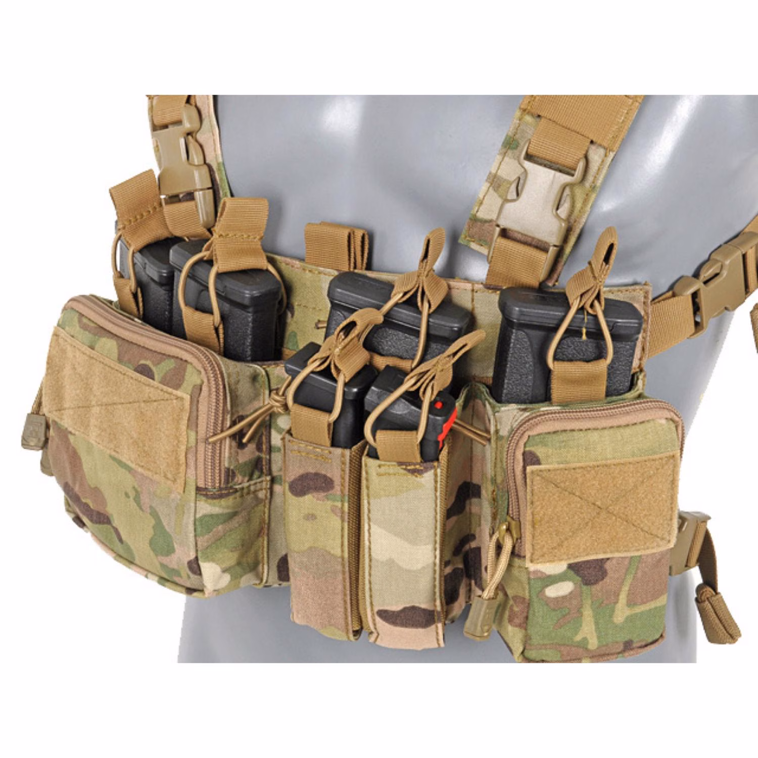 8FIELDS Buckle Up Recce/Sniper Chest Rig - Multicam - Görünüm 4
